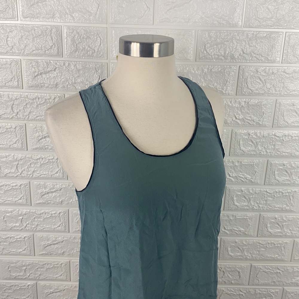 Maeve By Anthropologie Color Block Silk Tank - Picture 6 of 10